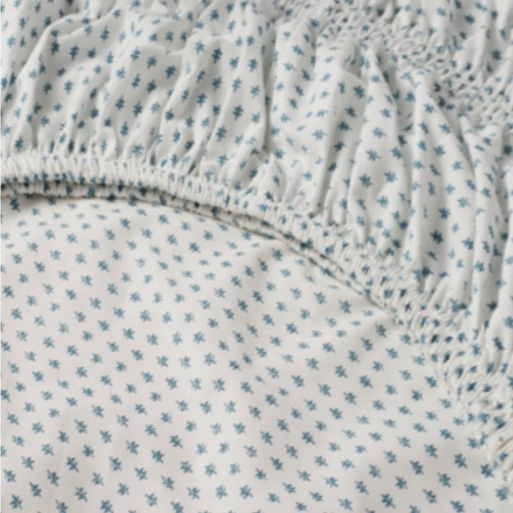 OpalHouse Designed Jungalow Percale Sheet Set Twin/XL Blue Dash Print Cotton - Picture 6 of 6